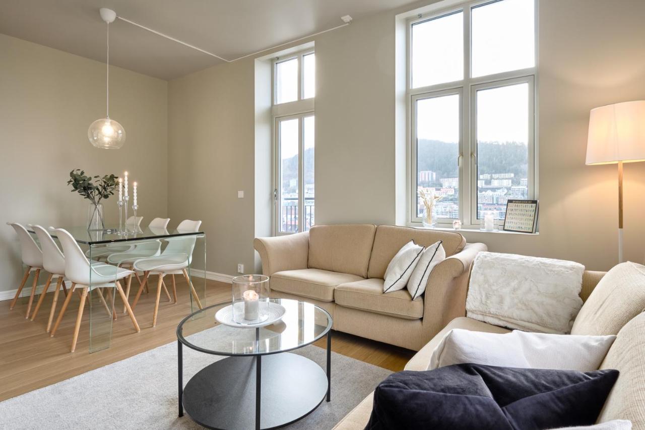 Elegant Bergen City Center Apartment - Ideal For Business Or Leisure Travelers Exterior foto